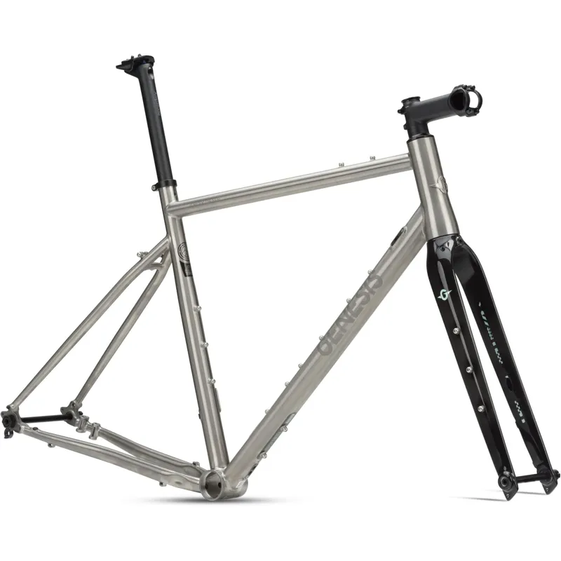 Genesis  Croix De Fer Titanium Frameset Silver-1