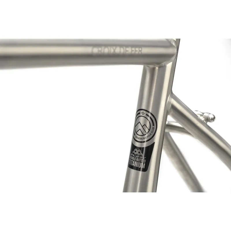 Genesis  Croix De Fer Titanium Frameset Silver-4