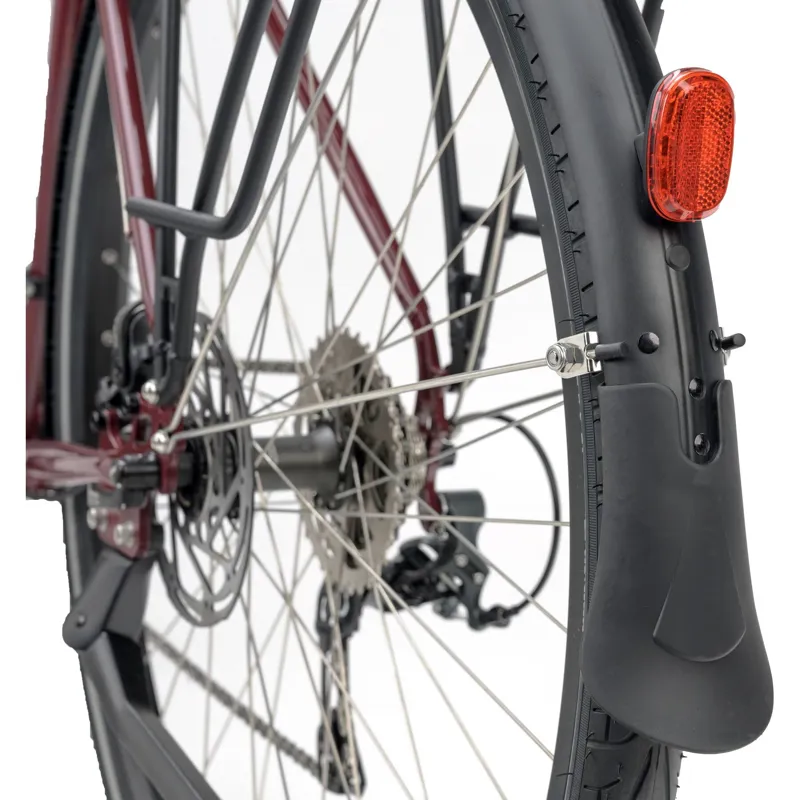 Genesis Tour De Fer 40 Touring Bike Queen Crimson Brown-4