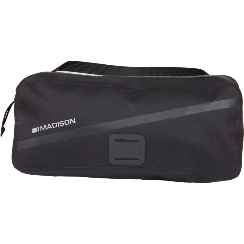 Madison Roam Waterproof 3L Handlebar Bag in black