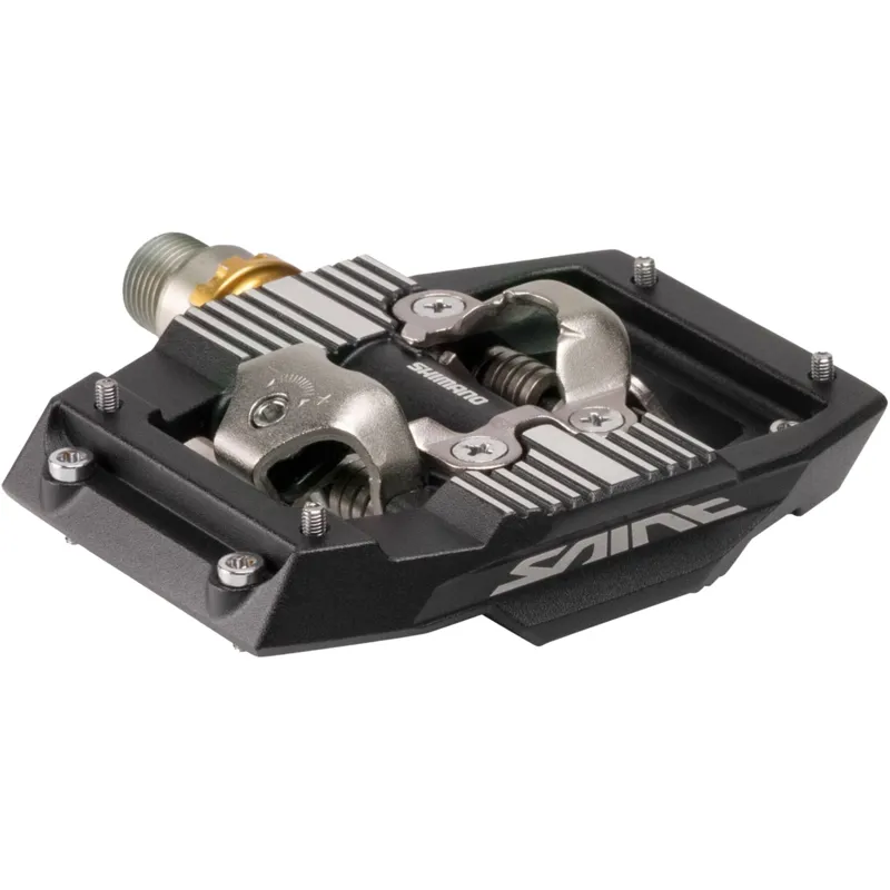 Shimano Pdm647 Wide MTB Saint Spd Pedal Black