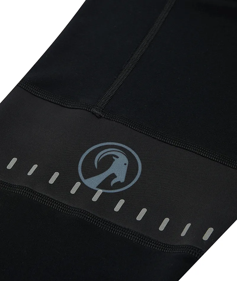 Stolen Goat Womens Black Kiko Bodyline Bib Tights-2