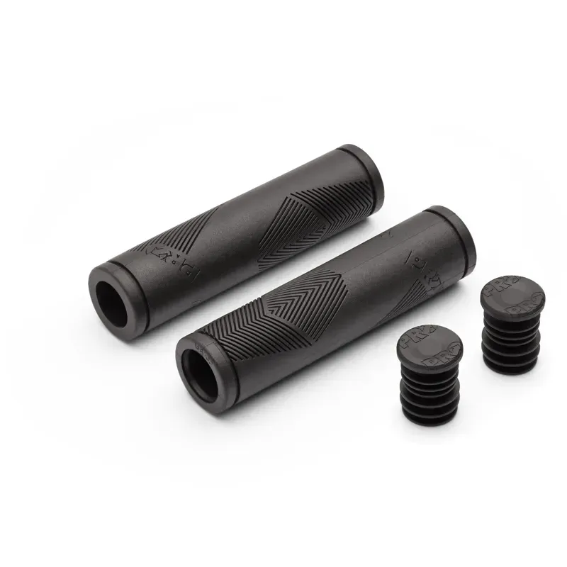 Pro Roller Race Sport Slide On Grips 125 x 32mm in Black