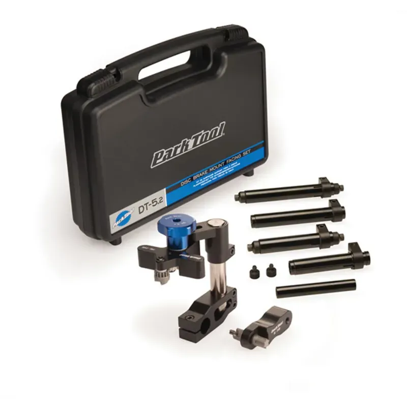 Park Tool DT-5.2 Disc Brake Mount Facing Set in Black