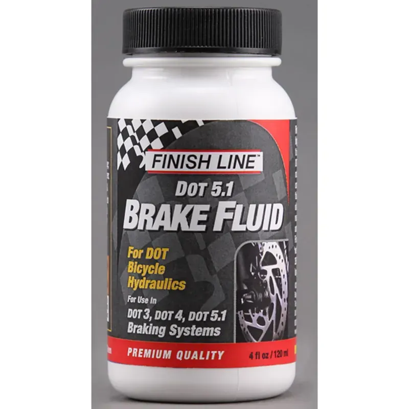 Finish Line DOT 5.1 4oz Brake Fluids in White