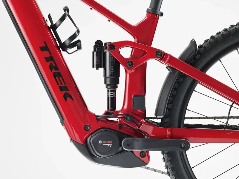 Trek Rail+ 9.7 eMountain Bike in Fury Red/Dark Star-4