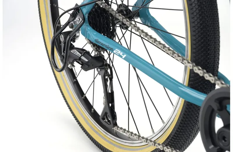Ridgeback Dimension 24 Kids Bike in Turbo Teal-7