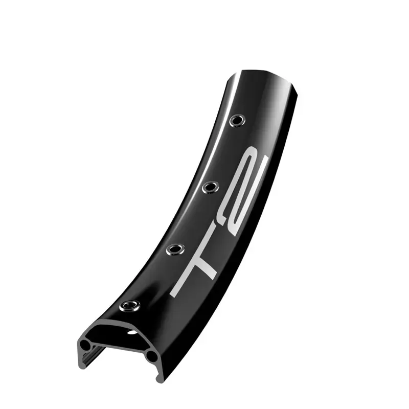 Halo T2 29in Double Wall Rim w/SS Eyelets in Black