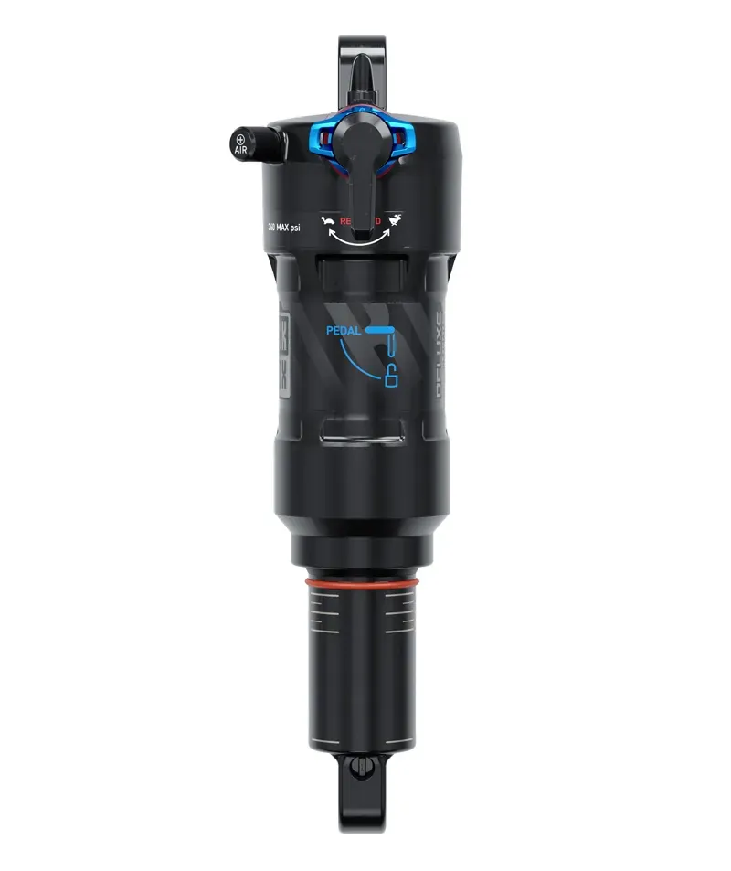RockShox Deluxe Ultimate RCT C2 Rear Shock in Black/Silver-1