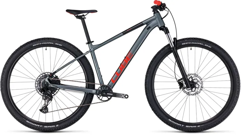 Cube Analog Mountain Bike in Flashgrey/Red