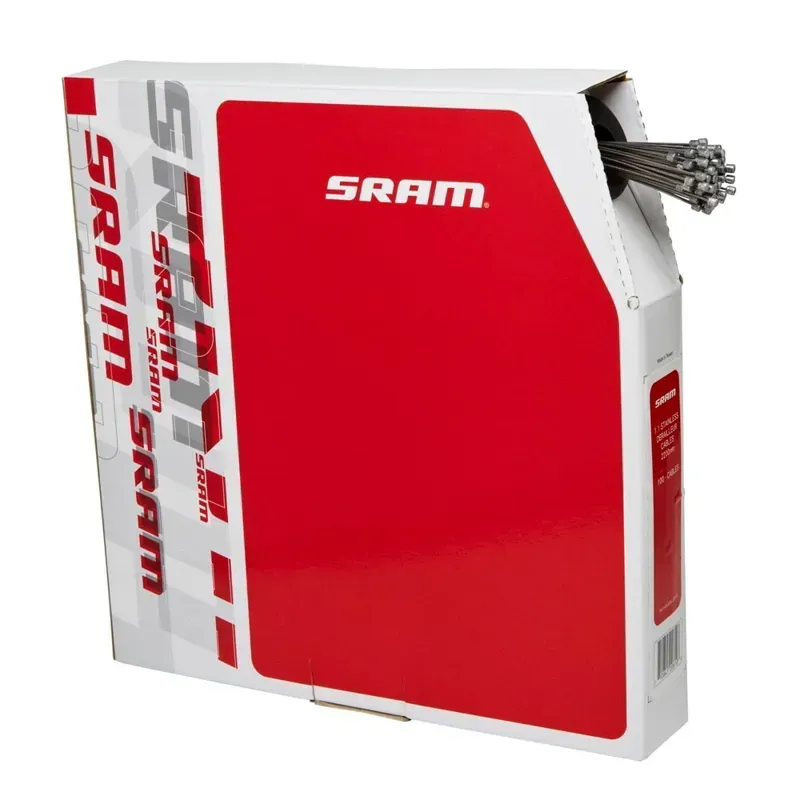 SRAM 1.1 2200mm Single Stainless Shift Cable in Silver-2