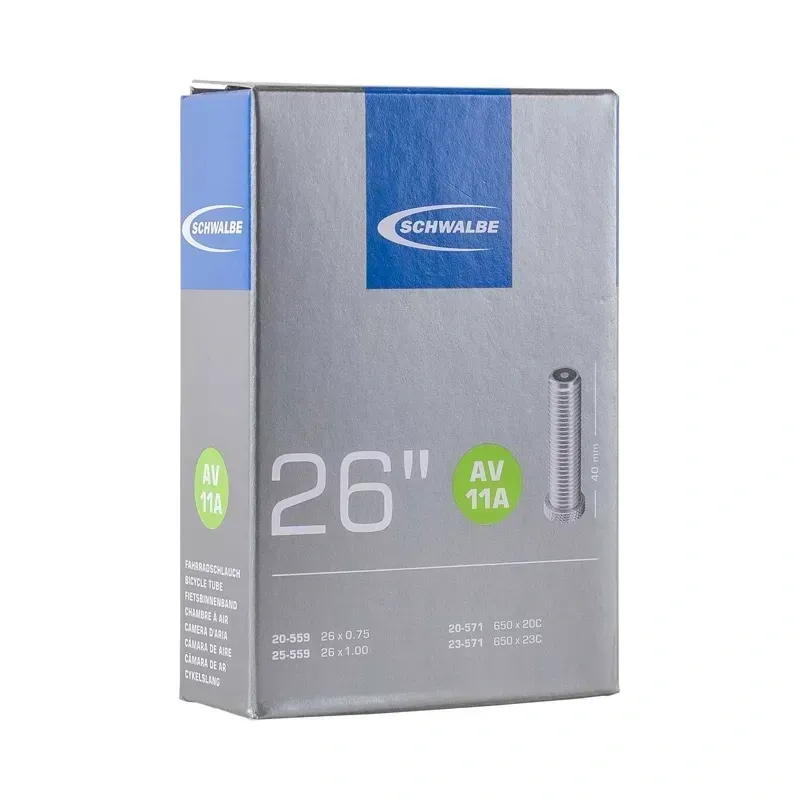 Schwalbe AV11 26-inch Tube 0.75 in Black-1