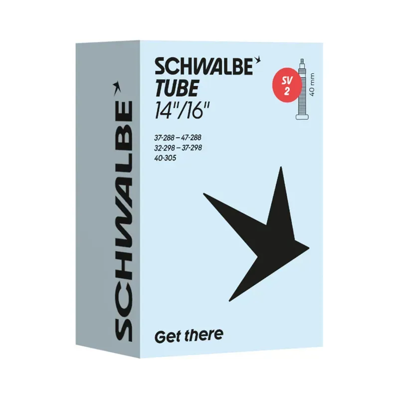 Schwalbe SV2 14/16 Tubes in Light-Blue