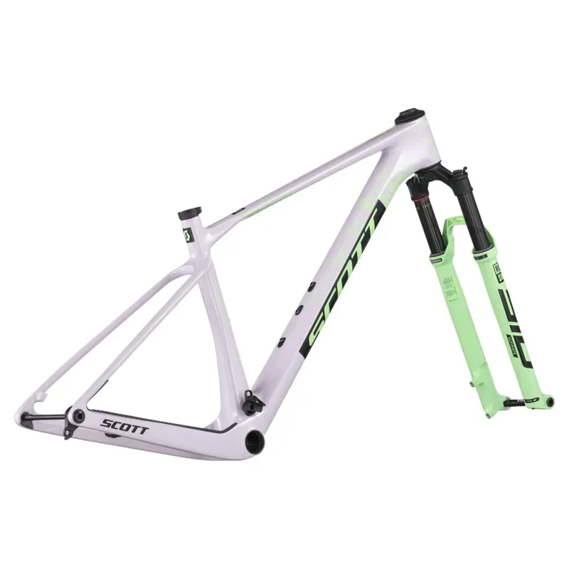 Scott Scale RC World Cup HMX Frame + Fork in Purple-2