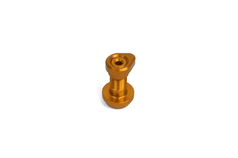 Hope Seatpost Clamp Bolt and Tear Drop Nut in Orange