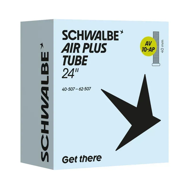 Schwalbe AV10 24-inch Air Plus Inner Tubes 24x in Light Blue-1