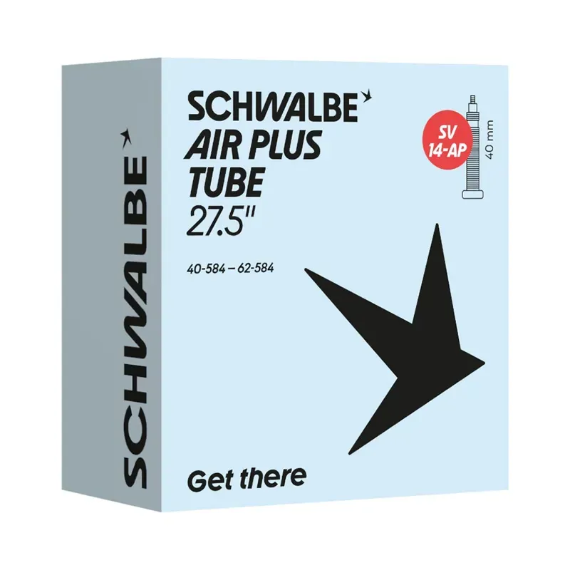 Schwalbe SV17 Air Plus 27.5-inch Inner Tube in Light-Blue-1