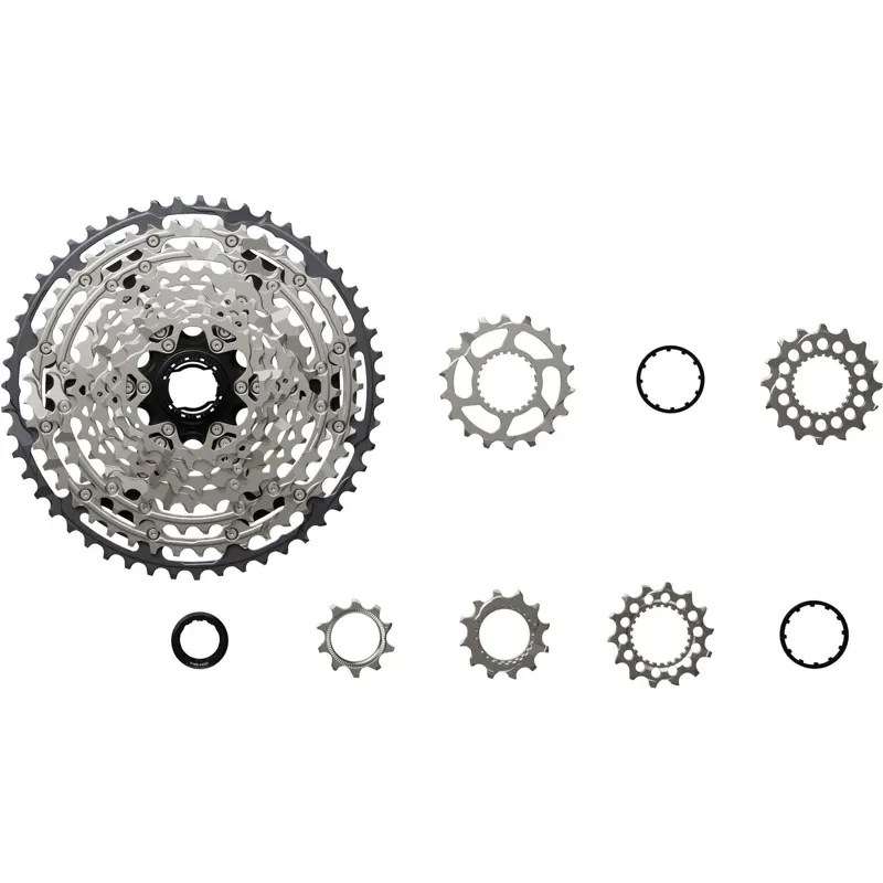 Shimano Deore CS-M7200 12-Speed Cassette 10-51T in Silver/Black-3