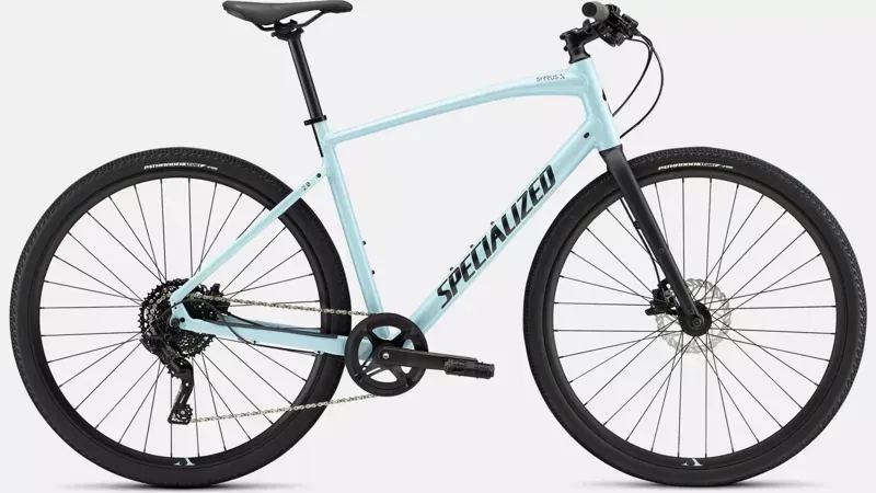 Specialized Sirrus X 2.0 Hybrid Bike in Arctic Blue