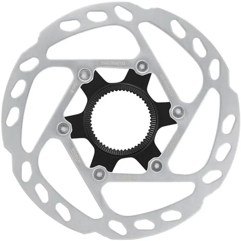 Shimano SMRT64 Internal CL 140mm Rotor in Silver/Black