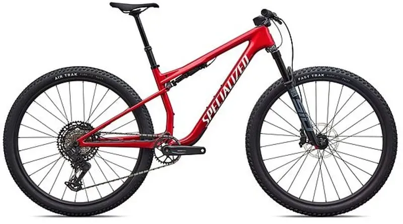 2027 Specialized Epic 9 Comp Mountain Bike in Ruby Metallic/White Silver