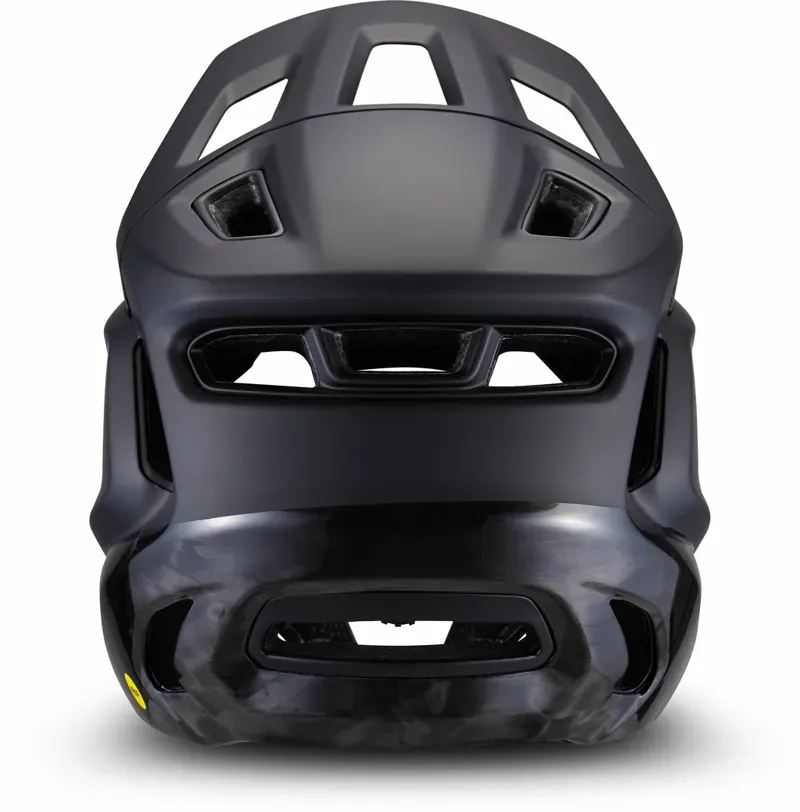 Specialized Gambit Nebula/Raw Carbon Full Face MTB Helmet in Black-3