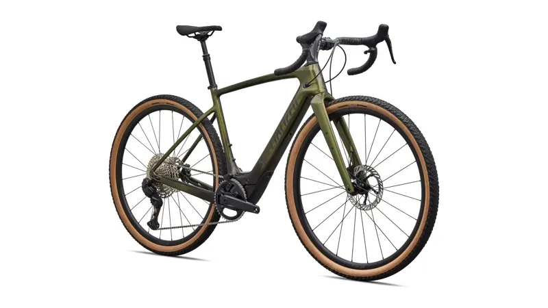 Specialized Turbo Creo 2 Comp eRoad Bike in Gloss Laurel Green Metallic-1