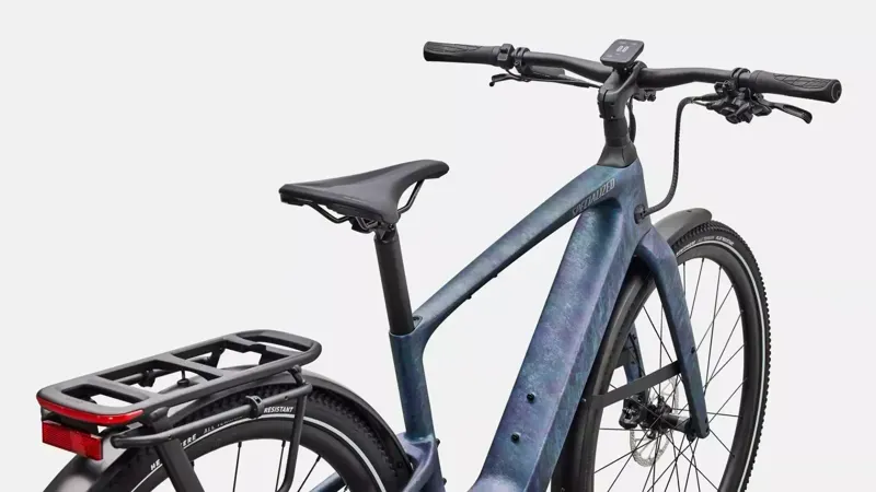 Specialized Turbo Vado SL 2 6.0 EQ Carbon eHybrid Bike in Satin Grey Blue-3