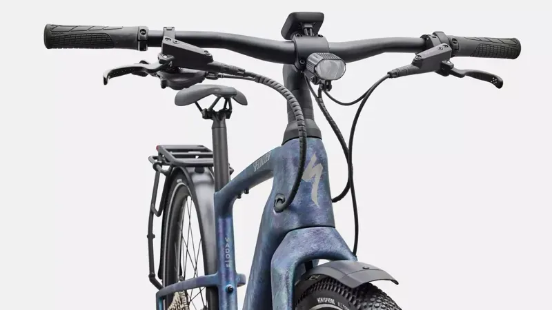 Specialized Turbo Vado SL 2 6.0 EQ Carbon eHybrid Bike in Satin Grey Blue-4