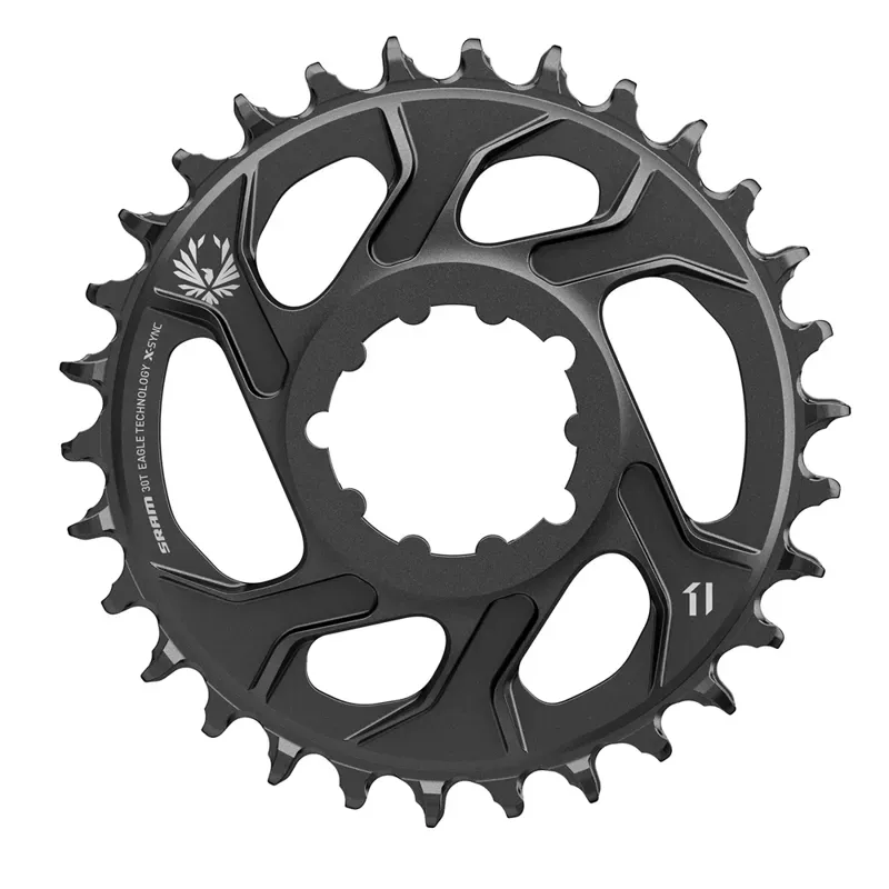 SRAM Chain Ring X-SYNC Eagle Steel 3mm Offset: BLACK 3