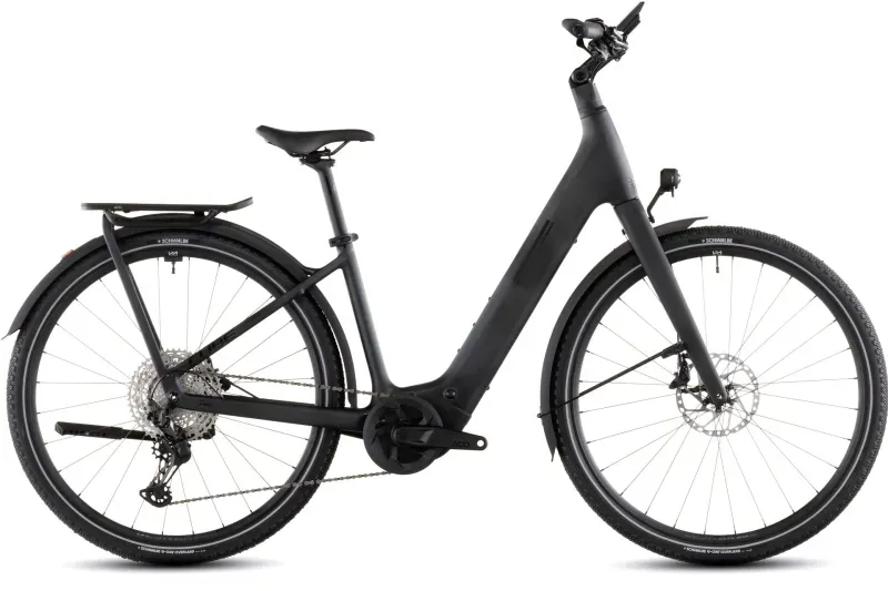 Cube Kathmandu Hybrid c:62 Slx 400x eHybrid Bike in Liquidblack/Bluedust-1