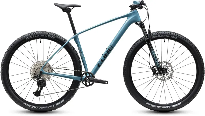 Cube Reaction C:62 One Mountain Bike in Surf Blue/Black