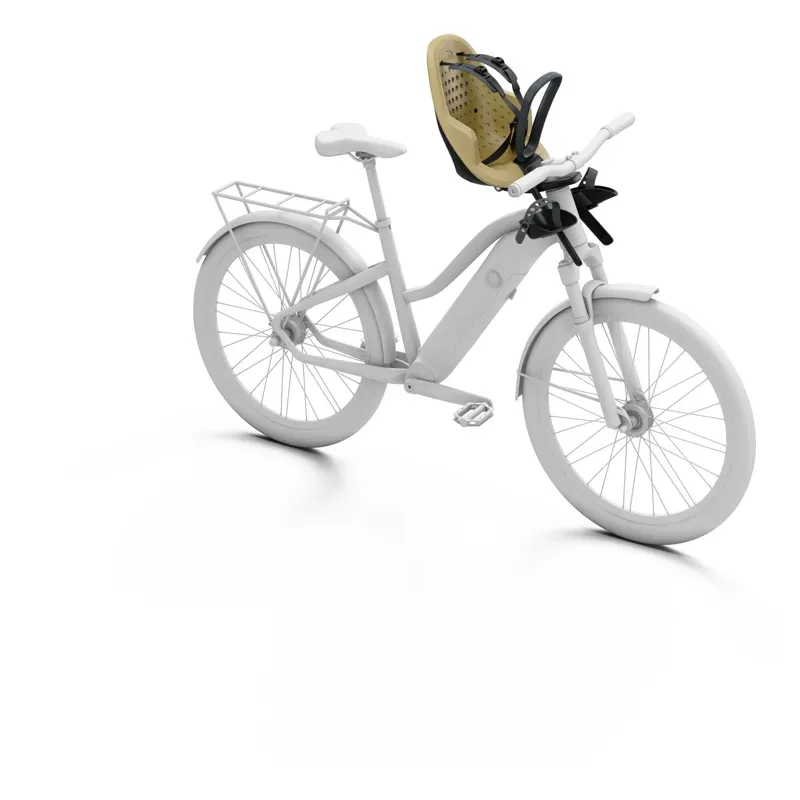 Thule Yepp 2 Mini Stem Mount Front Child Seat in Tan-3