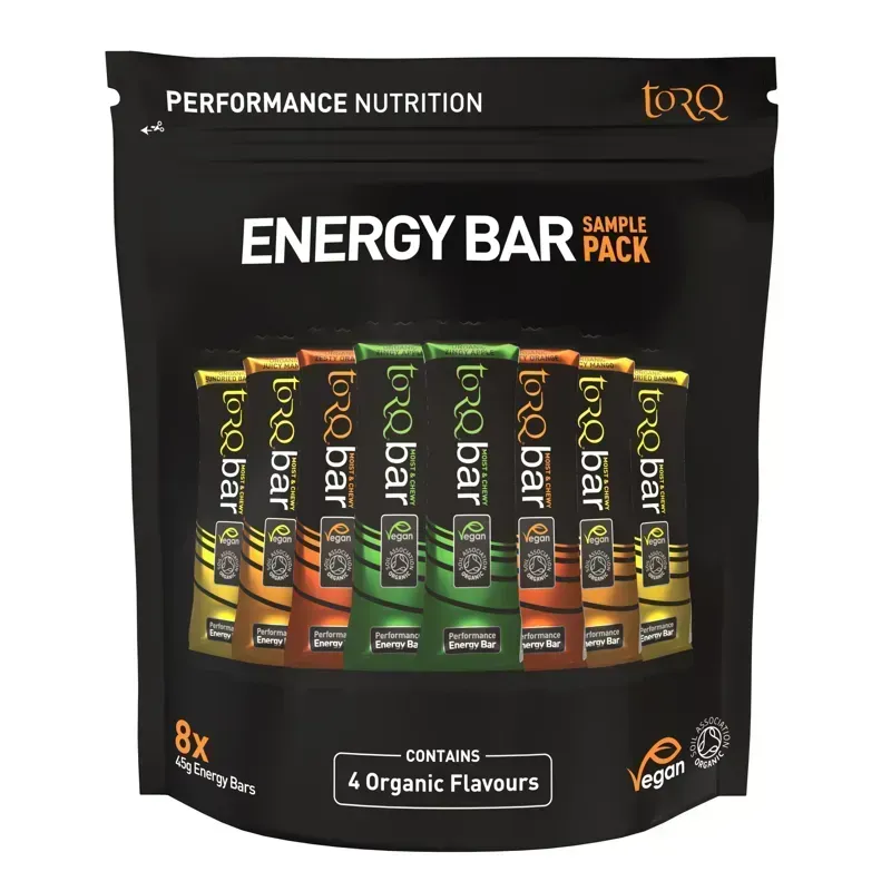 Torq Organic Bar Sample Pack - 8 bars