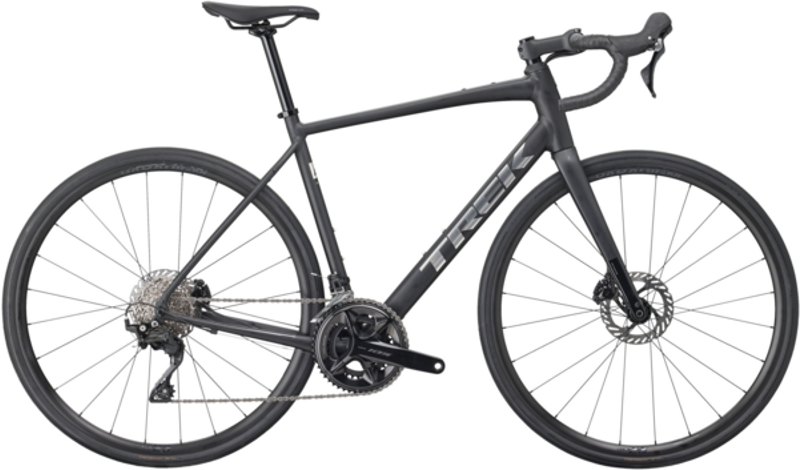Trek Domane AL 5 Gen. 4 Road Bike in Dark Star Black-1