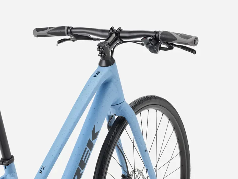 Trek FX 2 Midstep Gen 4 Hybrid / City Bike in Fjord Blue-2