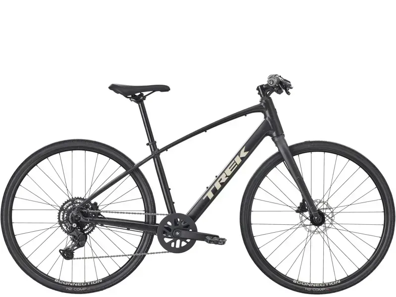 Trek FX 2 Gen 4 Hybrid City Bike in Carbon Dark Grey