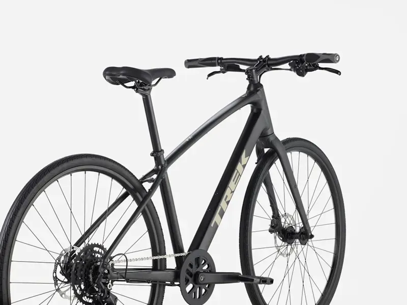 Trek FX 2 Gen 4 Hybrid City Bike in Carbon Dark Grey-1