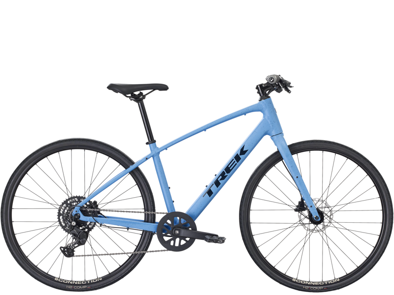 Trek FX 2 Gen 4 Hybrid Bike in Fjord Blue