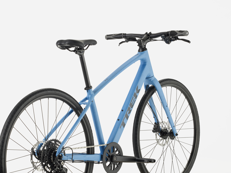 Trek FX 2 Gen 4 Hybrid Bike in Fjord Blue-1