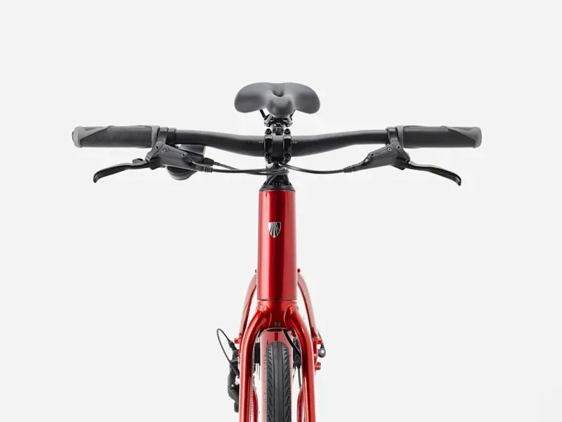 Trek FX 2 Gen 4 Hybrid City Bike in Fury Red-3