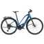 Trek FX+ 7 Midstep E-Hybrid Bike In Alpine Blue Gloss