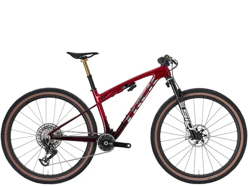Trek Supercaliber SLR 9.9 XX Flight Attendant Gen 2 in Red Smoke/Drizzle