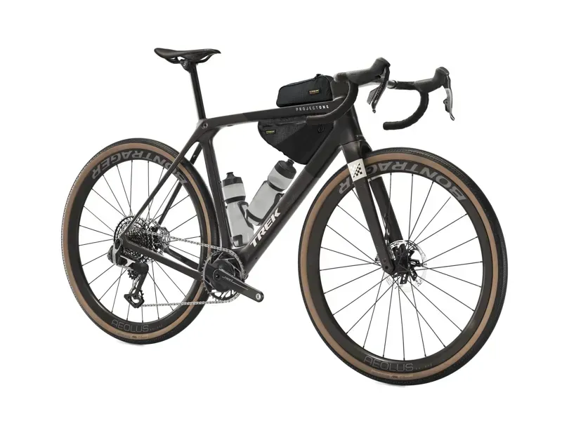 Trek Adventure Top Tube 0.8L Bag In Black/Light Grey-1