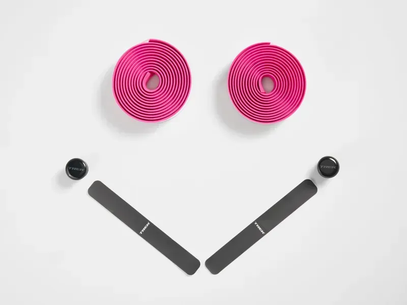 Trek Gel Cork Handlebar Tape Set In Vice Pink-3