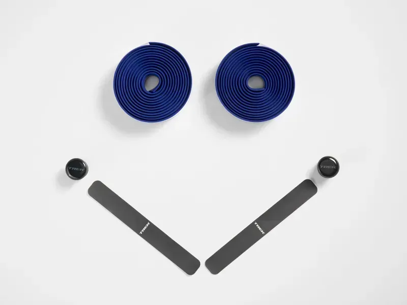 Trek Gel Cork Handlebar Tape Set In Hex Blue-3