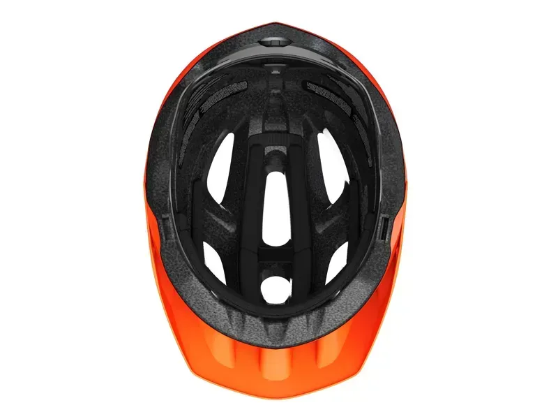 Trek Tyro Kids Bike Helmet In Radioactive Orange/Gloss-3