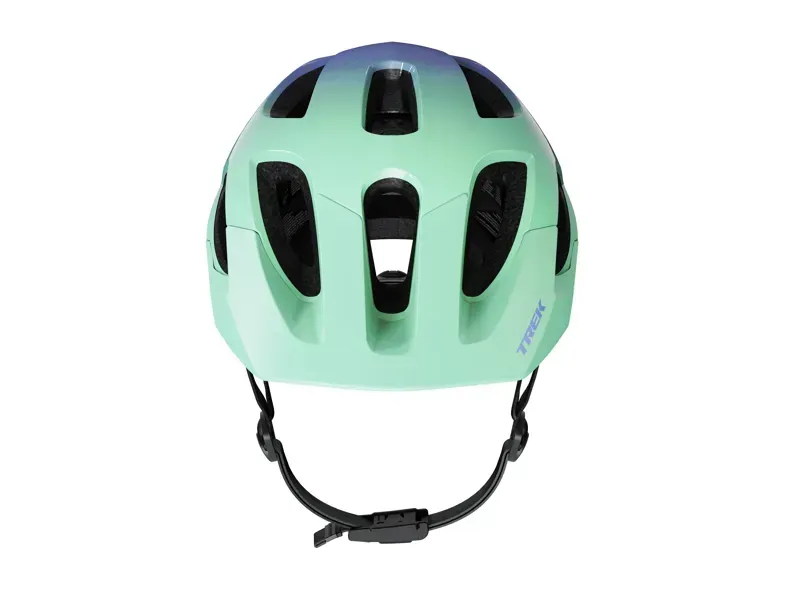 Trek Tyro Kids Bike Helmet In Aloha Green/UltraViolet/Gloss-1