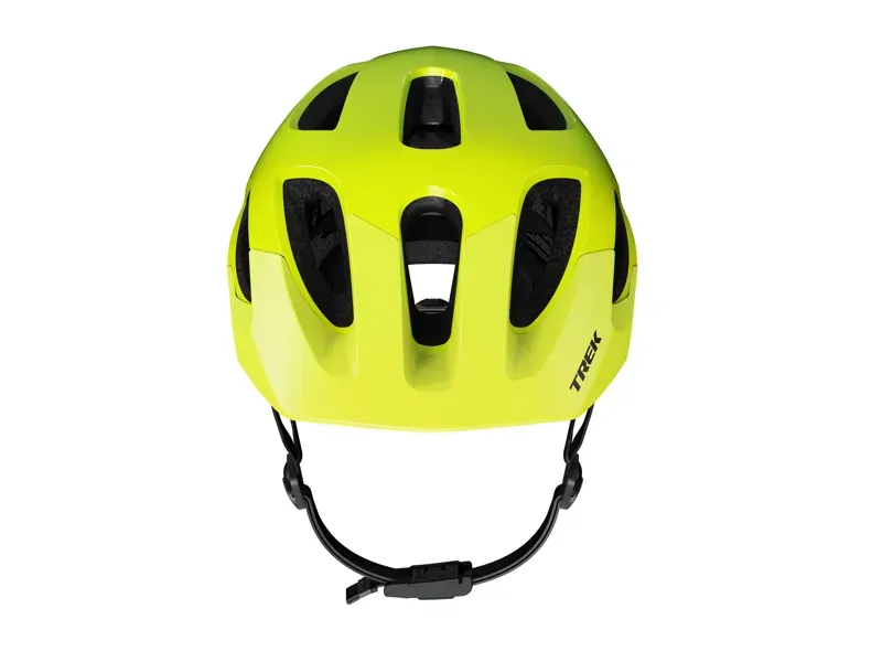 Trek Tyro Youth Helmet in Radioactive Yellow/Power Surge-1