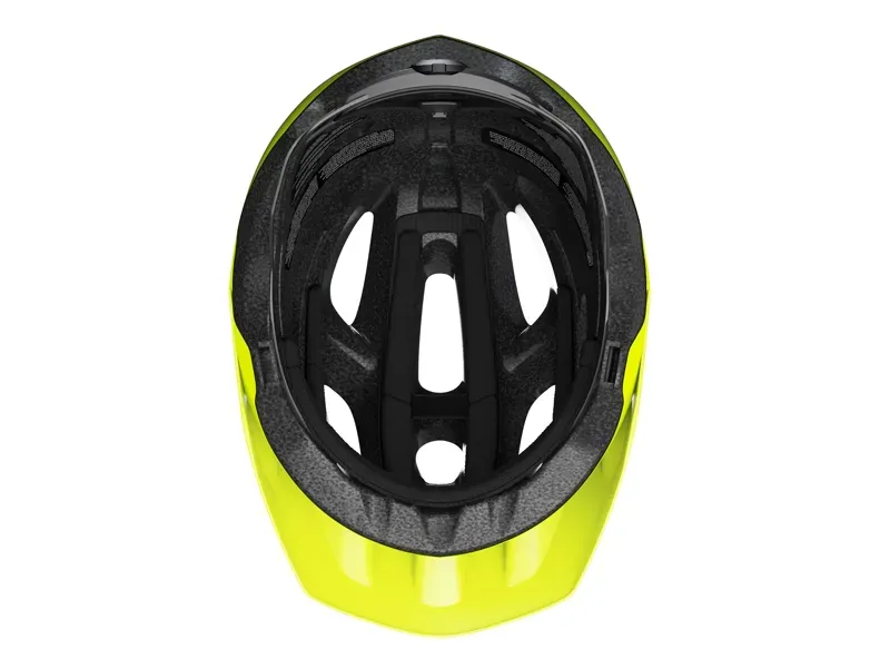Trek Tyro Youth Helmet in Radioactive Yellow/Power Surge-3